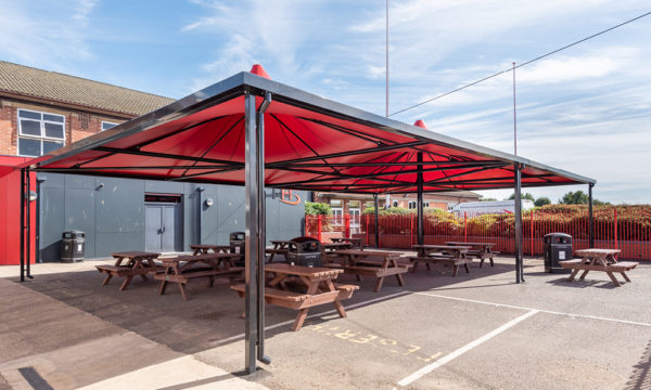 ORION Conic Fabric Canopy for Schools