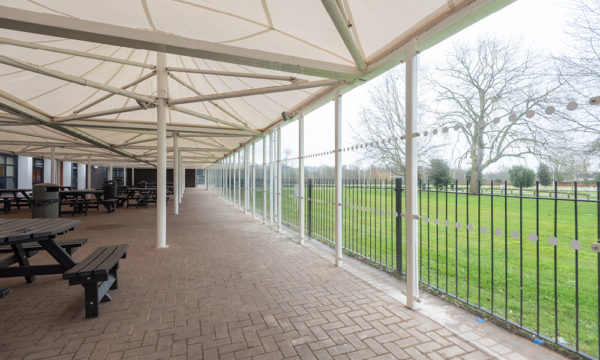 ORION Conic Fabric Canopy at Midhurst Rother College