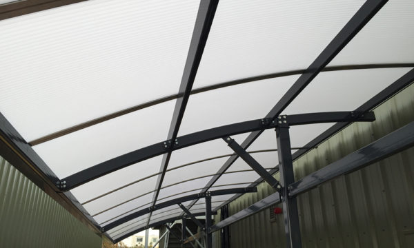polycarbonate Roof Entrance Canopy