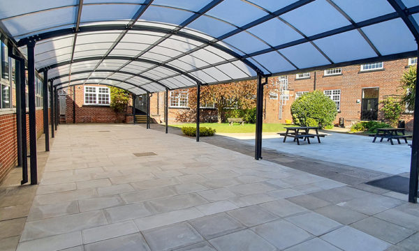 TRITON Polycarbonate Canopy at Whalley Range High School