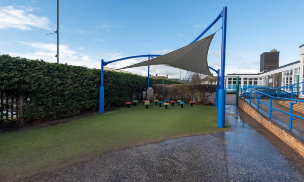 ORION Hypar Waterproof Tensile Canopy at Edward Worlledge Ormiston Academy