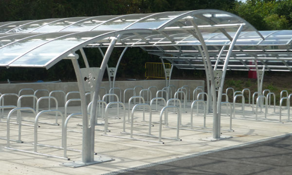 CENTAUR CLS20 (2 Bay) Double-Row Symmetric Cycle Shelter