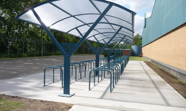 CENTAUR CLS20 (5 Bay) Double-Row Symmetric Cycle Shelter