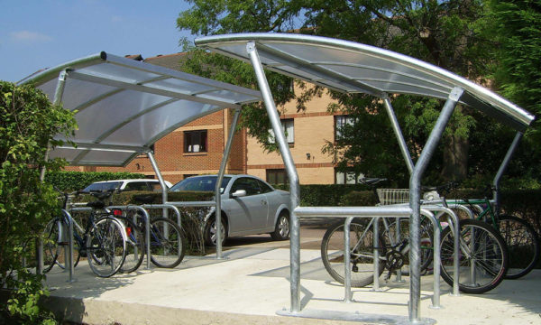 CENTAUR CS8 Single-Row Asymmetric Cycle Shelter