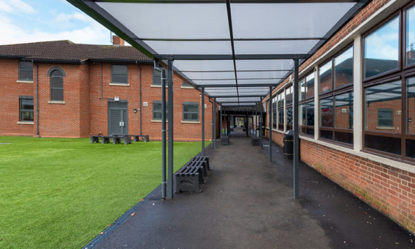 Covered Walkways for Schools