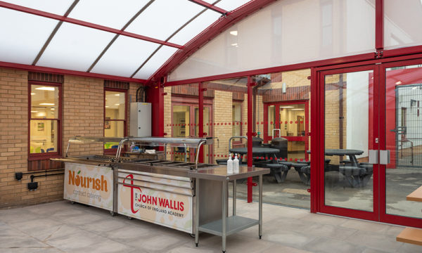 TRITON Multiwall Polycarbonate Roof Canopy