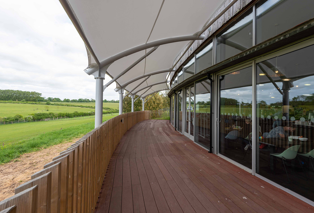 ORION Cantilever Tensile Membrane Canopy