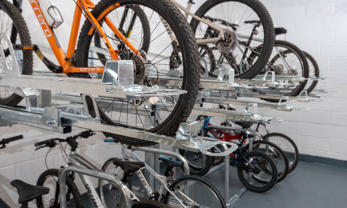 2 tier cycle racks sale