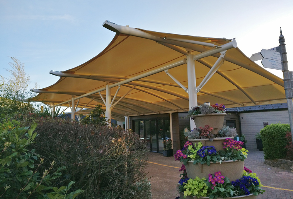 Tensile membrane canopy, Colchester Zoo