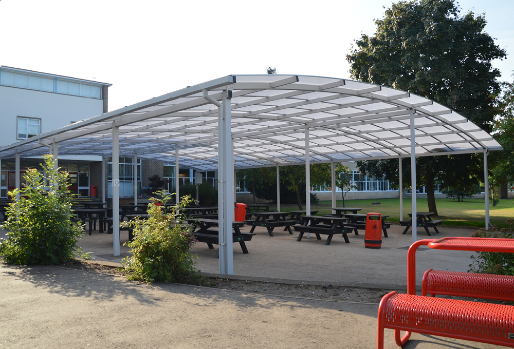 Triton Polycarbonate Roof Canopy