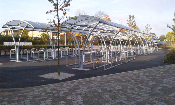 Cycle shelters double row symmetric - CENTAUR CLS