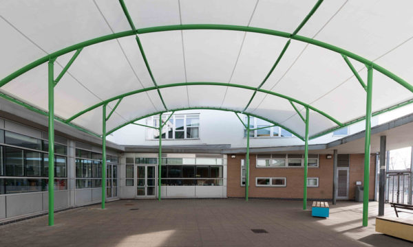 School Canopies - ORION Barrel Vault Canopy