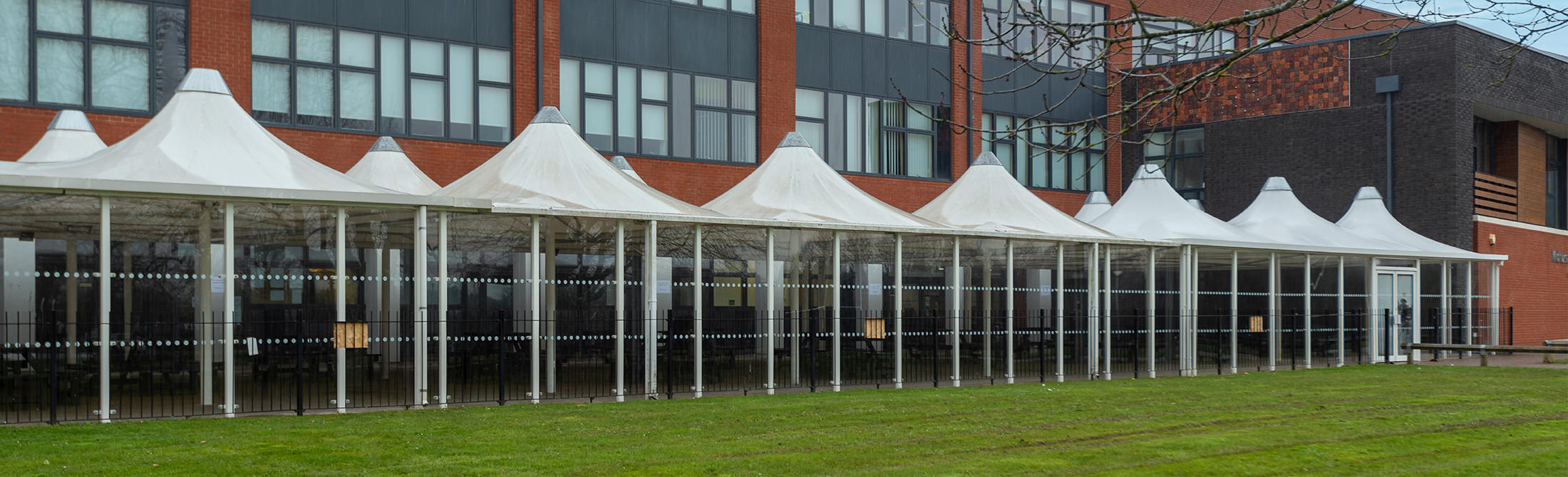 ORION Conic Fabric Canopy, Midhurst Rother College, Midhurst, West Sussex