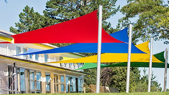 Shade Sail Canopies for Schools