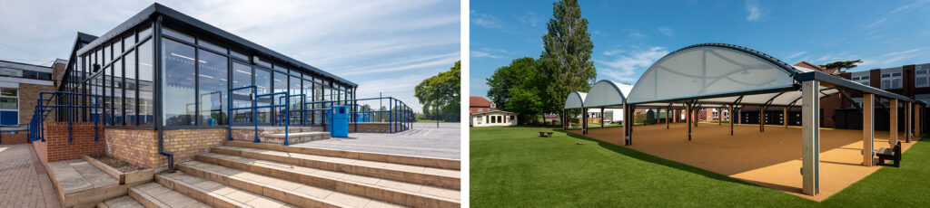 External school dining space