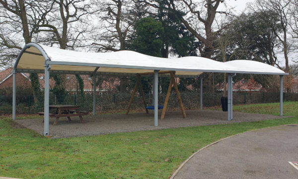 School playground canopy