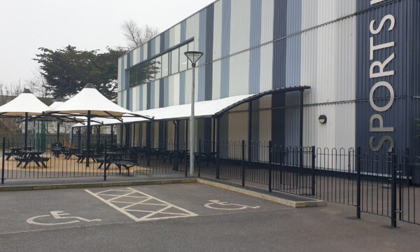 Dining canopy for schools