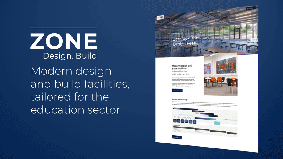 ZONE Design. Build website