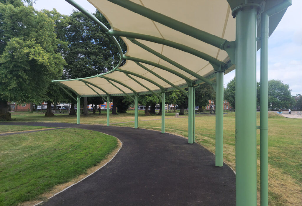 Fabric canopy