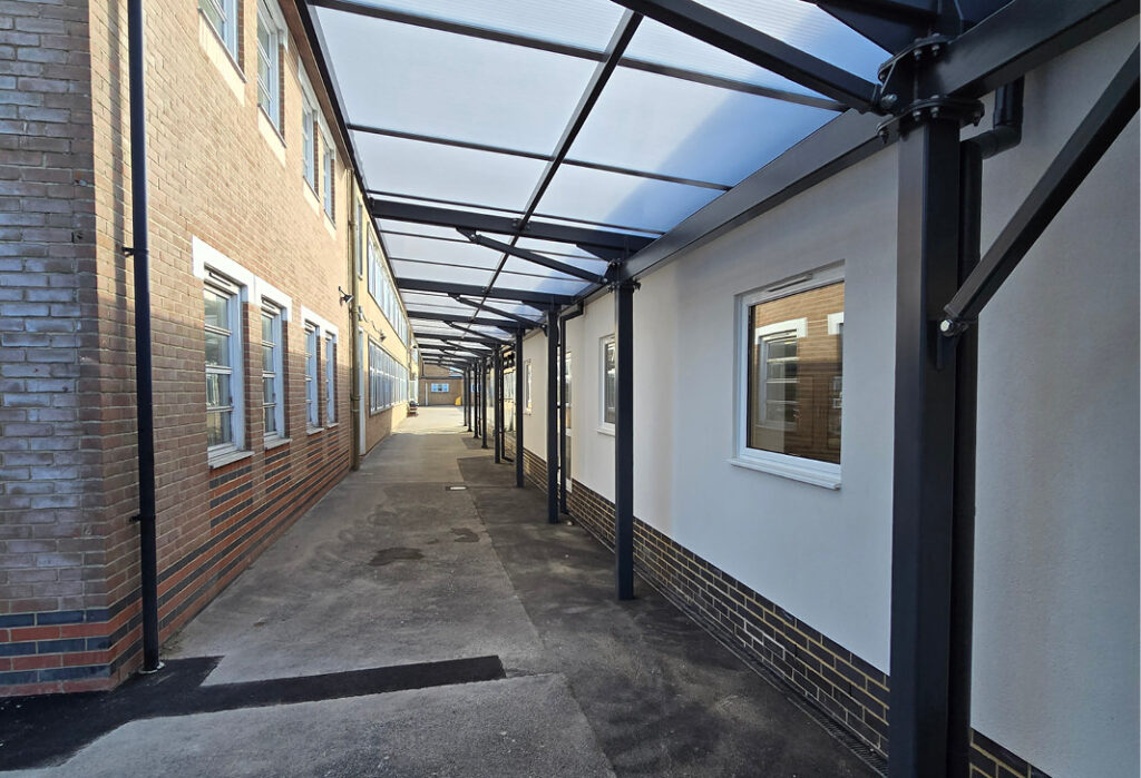 School Enclosed Canopy