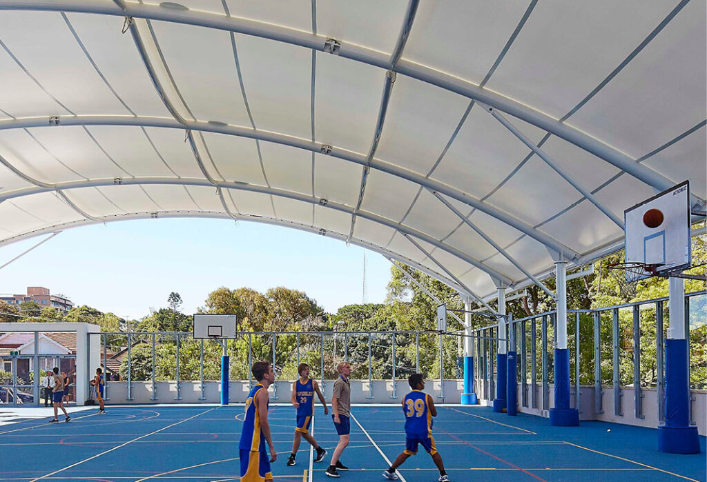 Outdoor sports canopy